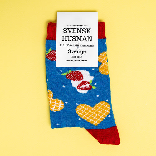 Barnstrumpor Våfflan - Svenskhusman
