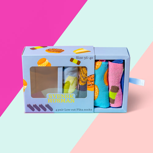Sommarfika sneakers Gift Box 4-pack - Svenskhusman
