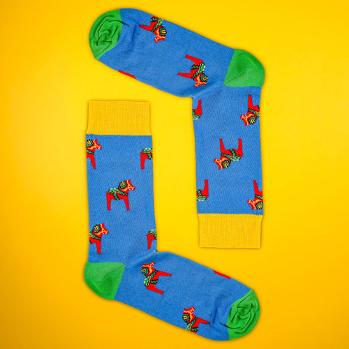 Sweden Socks - Dalahäst - Svenskhusman