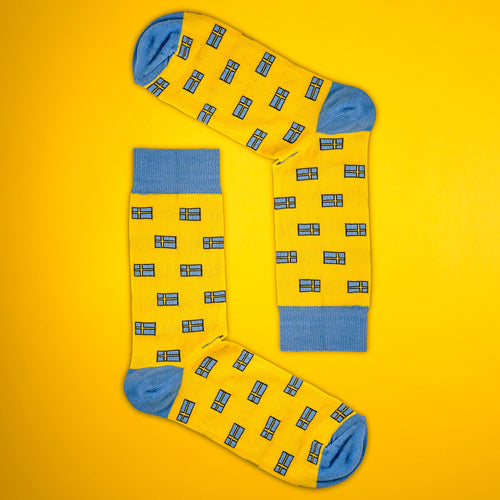 Sweden Socks - Svensk flagga - Svenskhusman