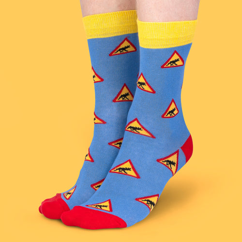 Sweden Socks -  Älg skylt - Svenskhusman