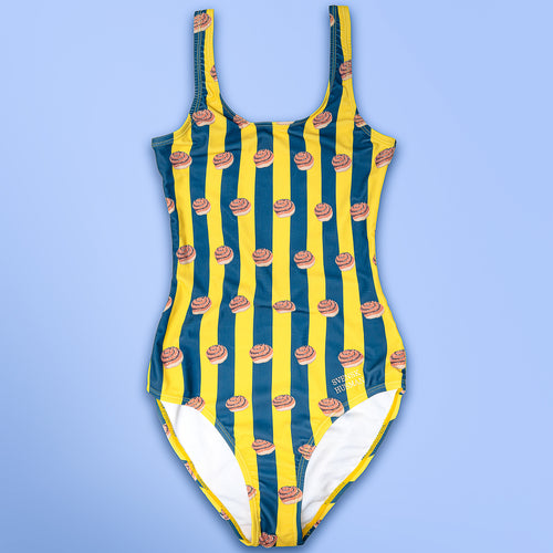 Baddräkt - Kanelbulle - Svenskhusman