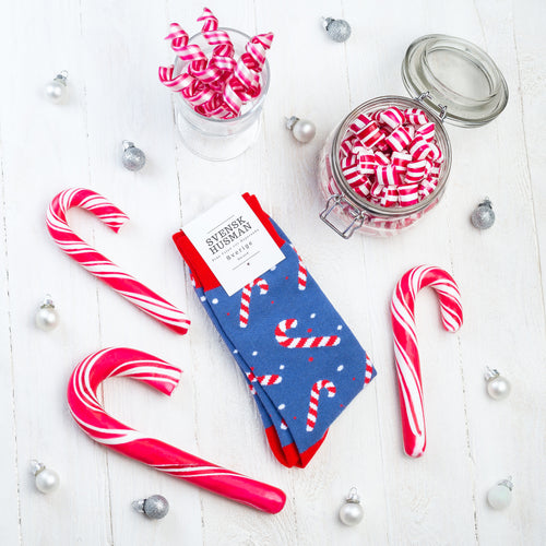 Strumpor Polkagris - Svenskhusman