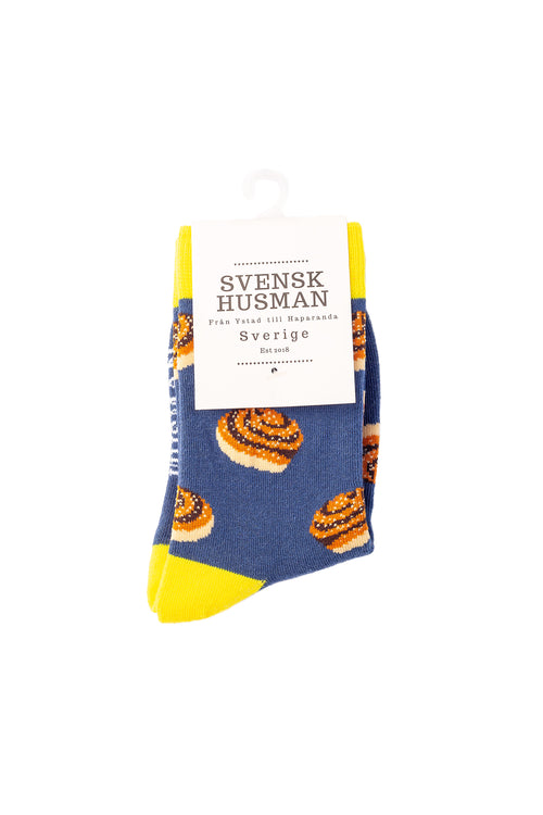 Barnstrumpor Kanelbullen - Svenskhusman