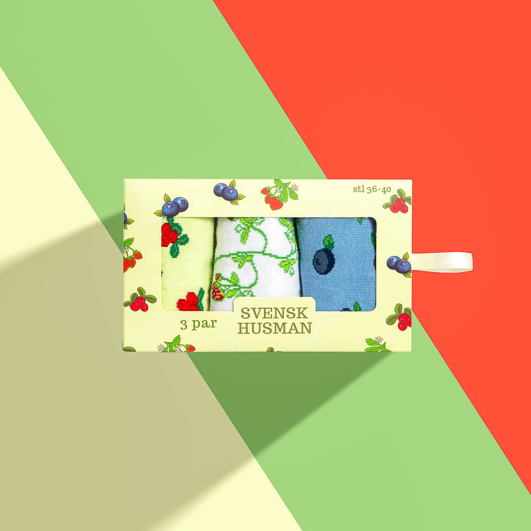 Svenska Bär Gift Box 3-pack