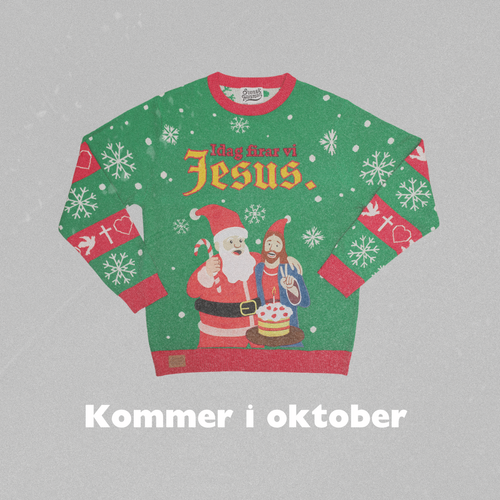 Jultröja - idag firar vi jesus - Dam