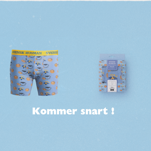 Boxerkalsonger Boxer -  Fika kanelbulle