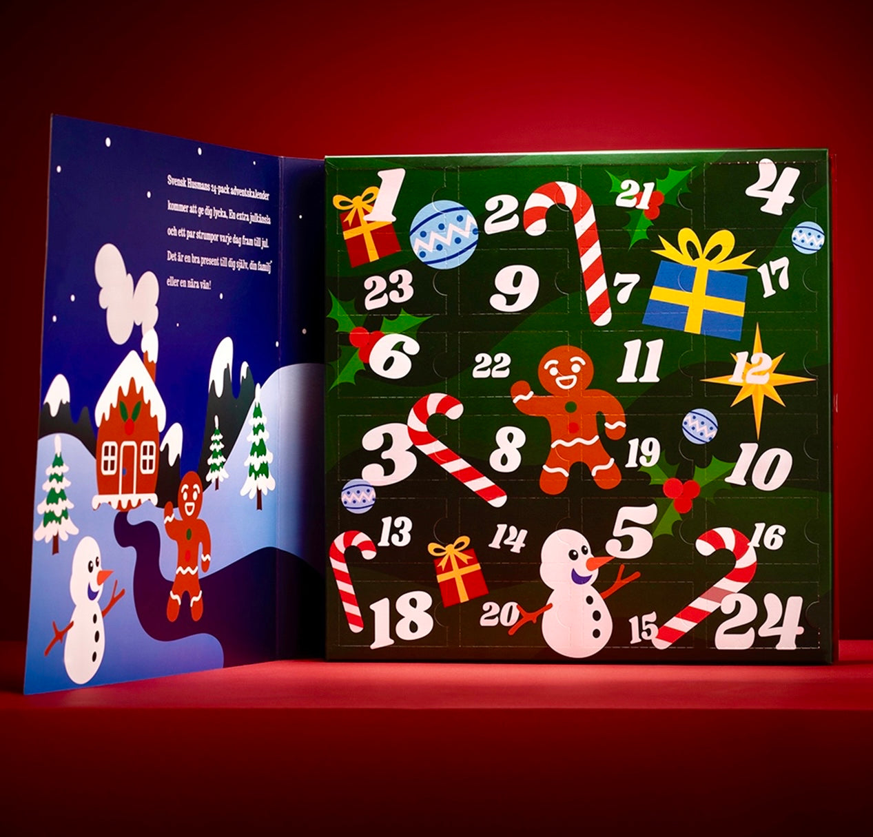 Swedish Husman Christmas calendar 24-pack