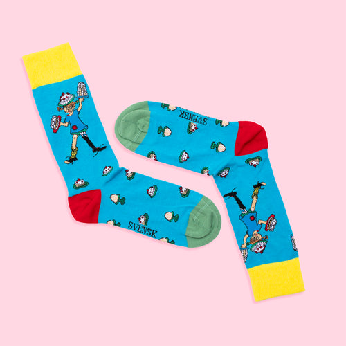 Strumpor -  Pippi tårtor
