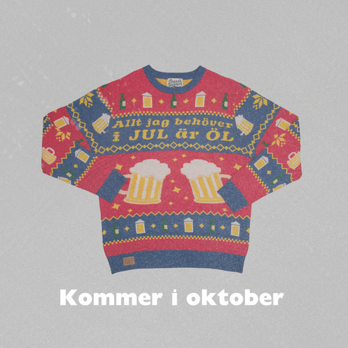 Jultröja - Julöl - Herr