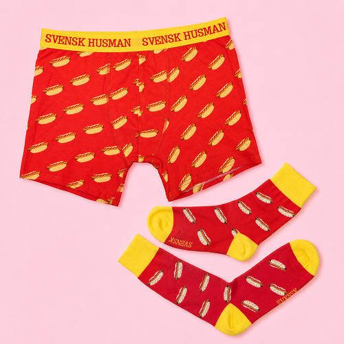 Korv med Bröd - Set boxer & strumpor