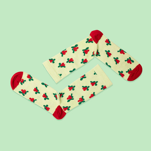 Strumpor med Stöd  - Lingon