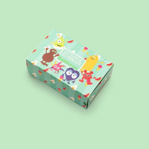 Vuxen Babblarna Grön box 3-pack