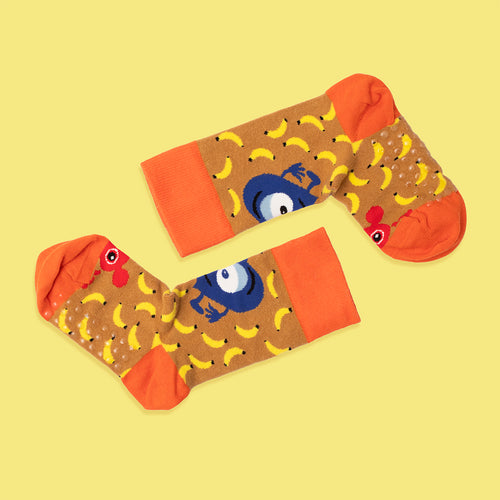 Barnstrumpor - Babblarna Gul box 3-pack