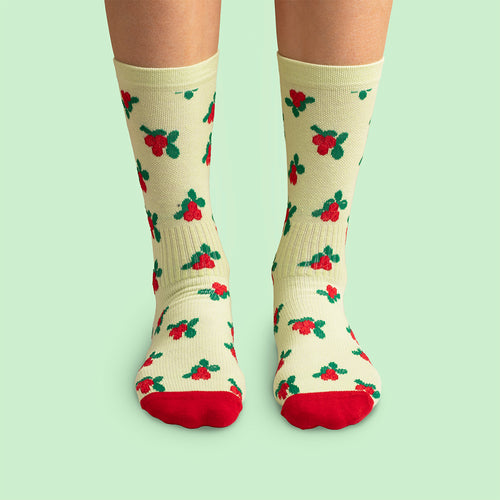 Strumpor med Stöd  - Lingon