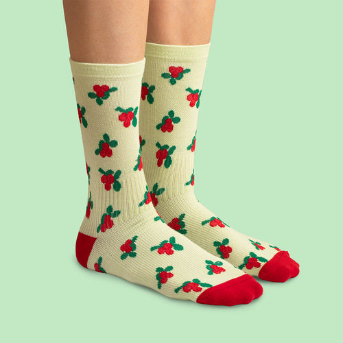 Strumpor med Stöd  - Lingon