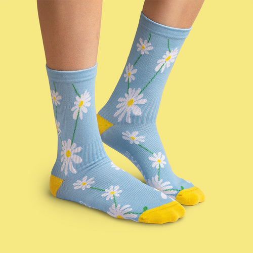 Strumpor med Stöd - Prästkrage