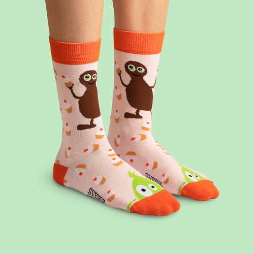 Vuxen Babblarna Gul box 3-pack