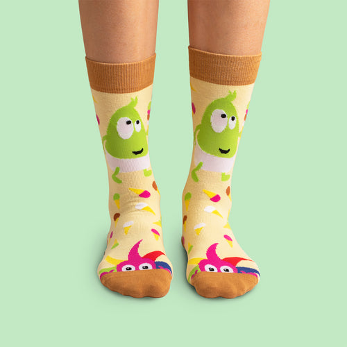 Vuxen Babblarna Grön box 3-pack