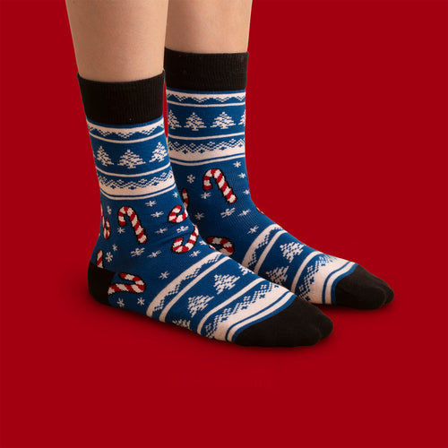 Strumpor - Retro polkagris