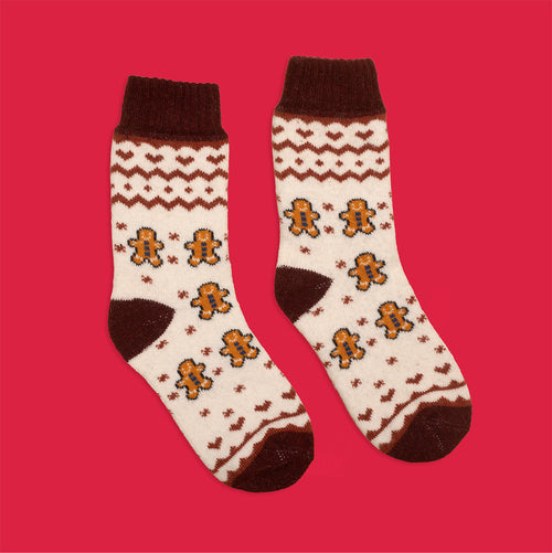 Socka - Ull retro pepparkaka