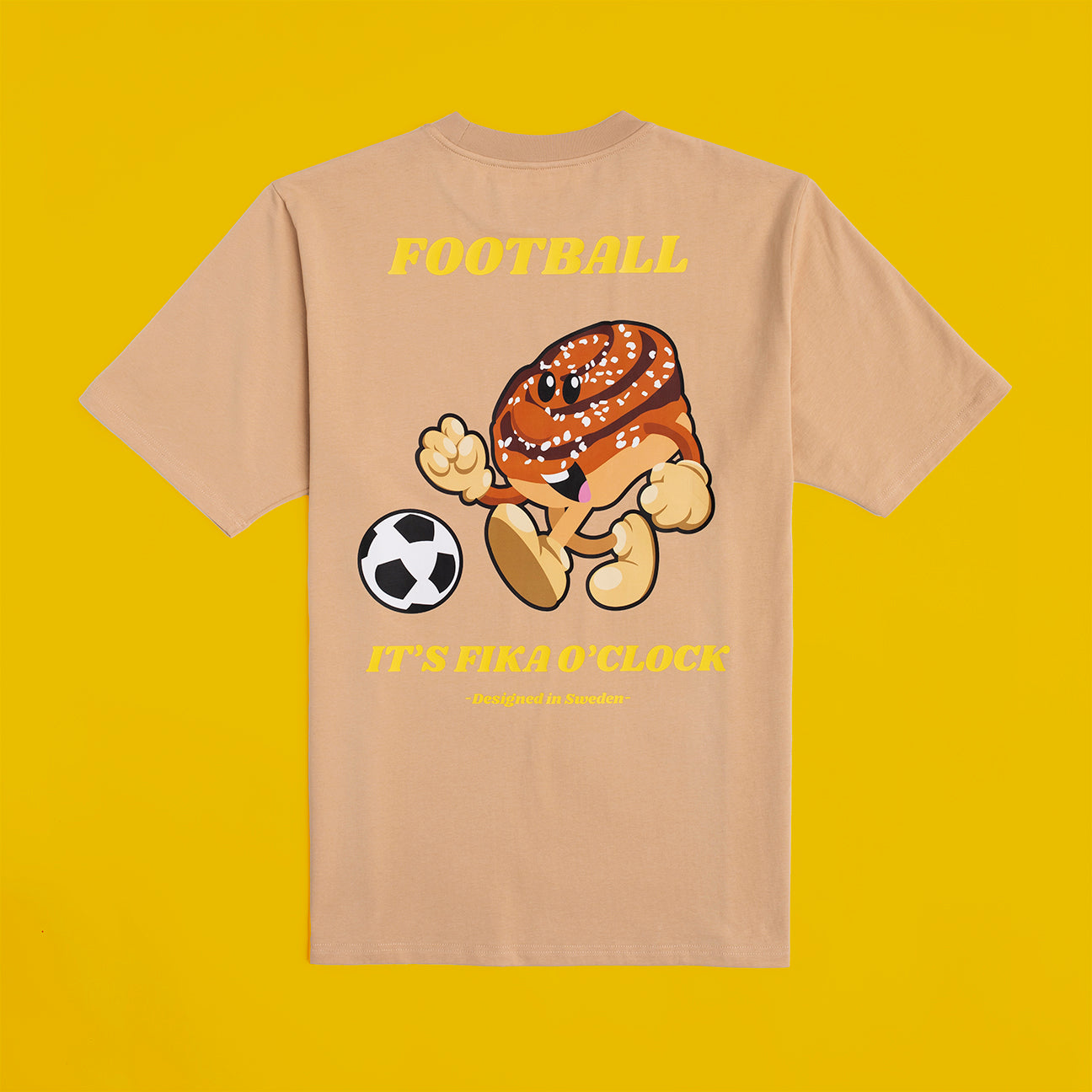 Football Cinnamon bun T-shirt
