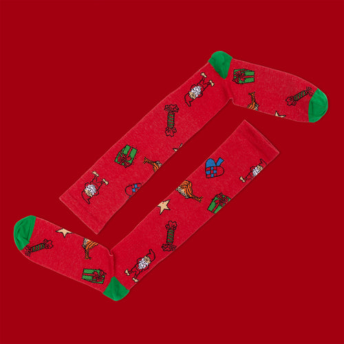 Stödstrumpor - Pippi Jul