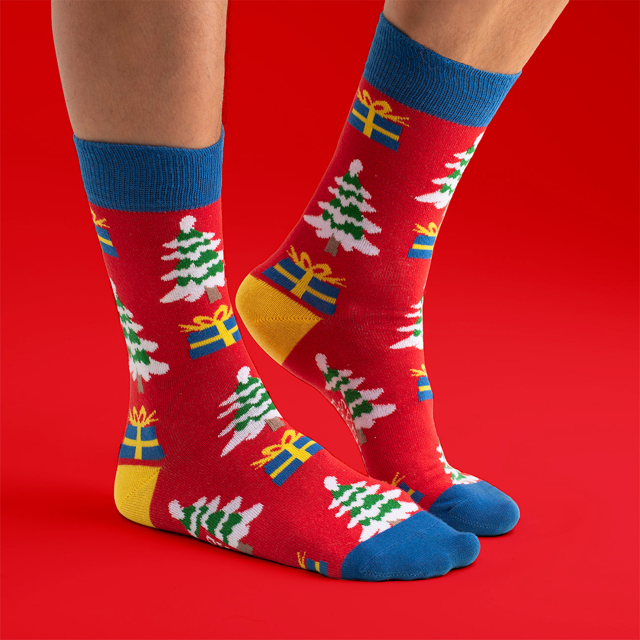 Socks Christmas tree &amp; package