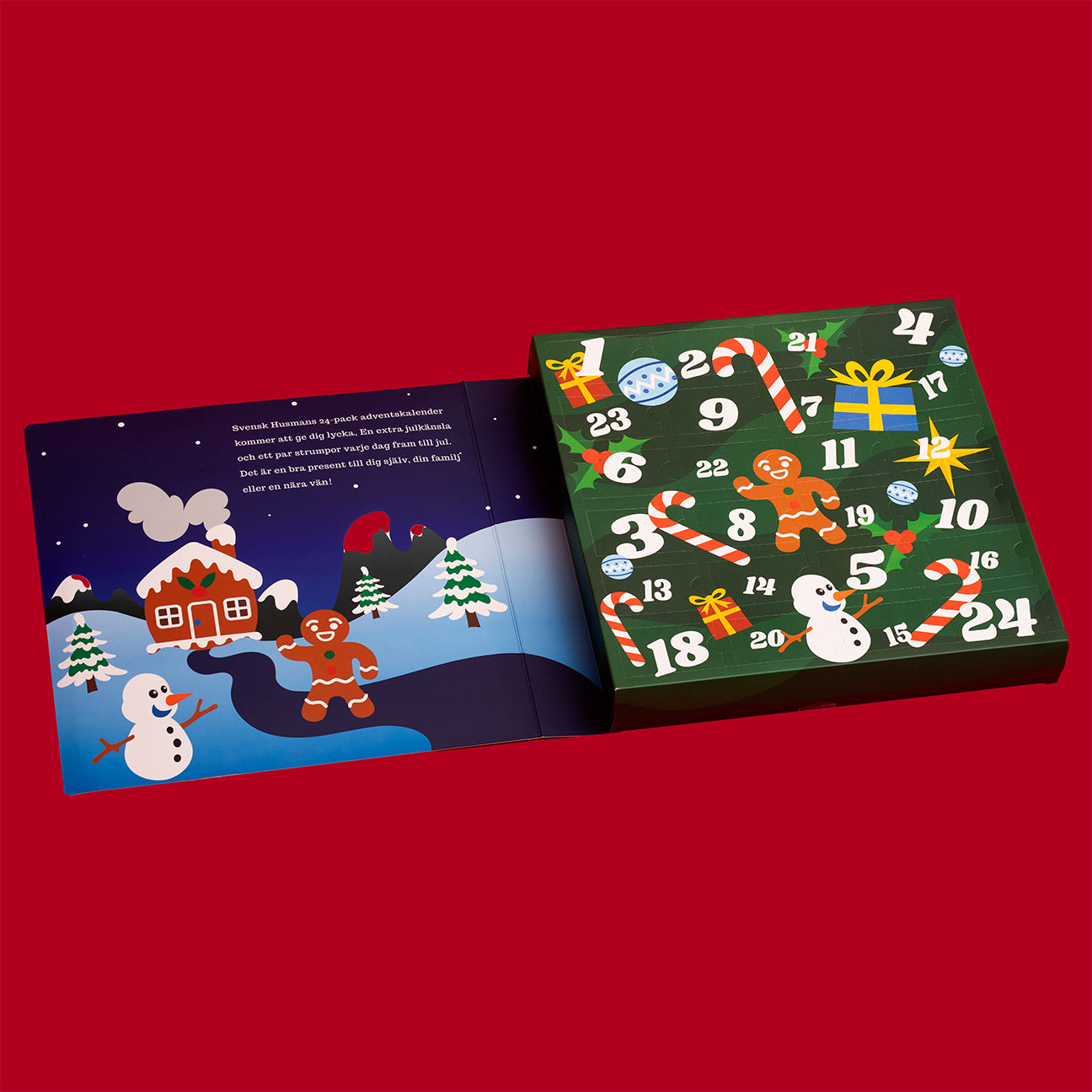 Swedish Husman Christmas calendar 24-pack