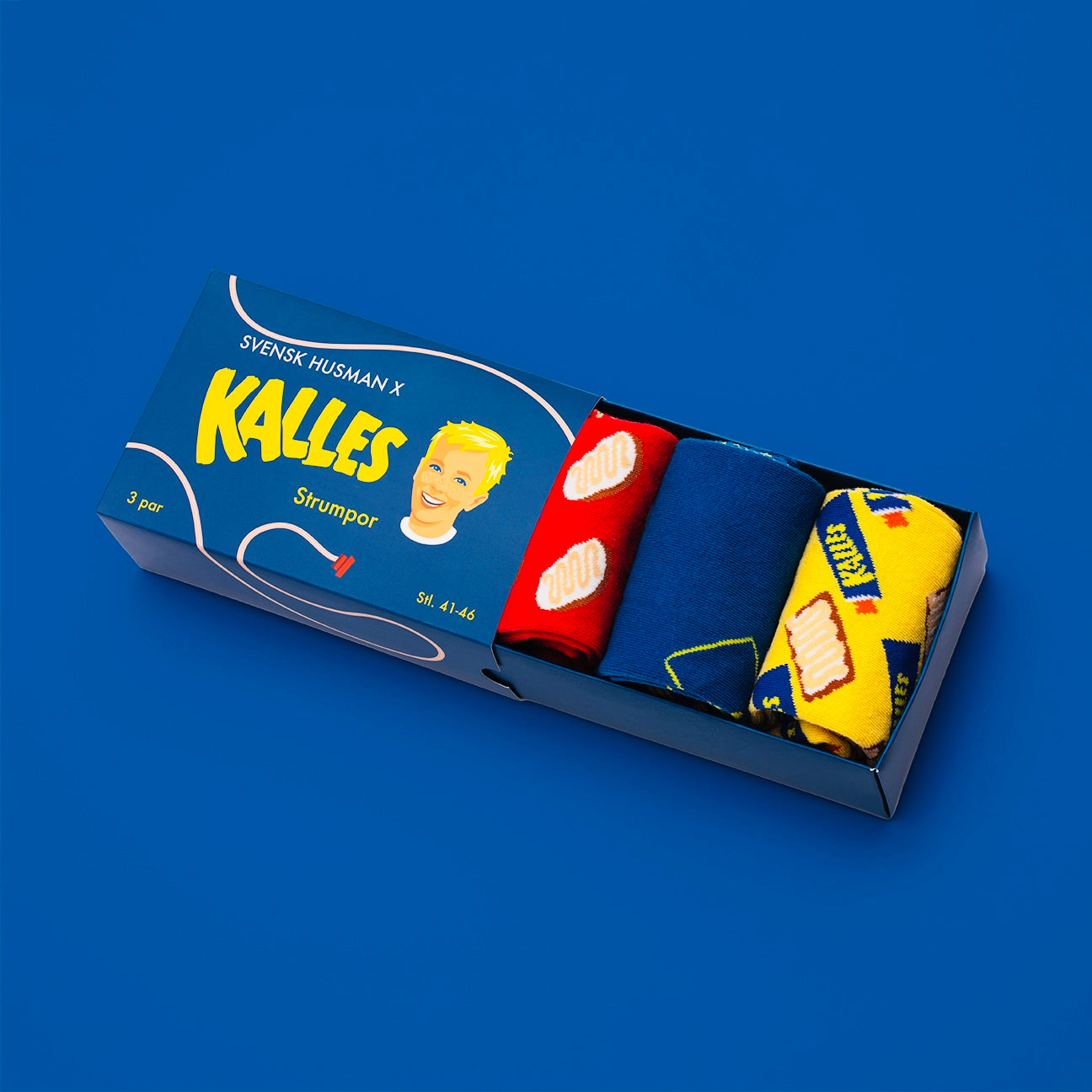 Kalles kaviar box 3-pack - Originalet - Svenskhusman