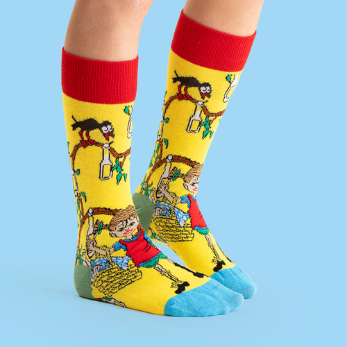 Barnstrumpor -   Pippi Sockerdricka träd