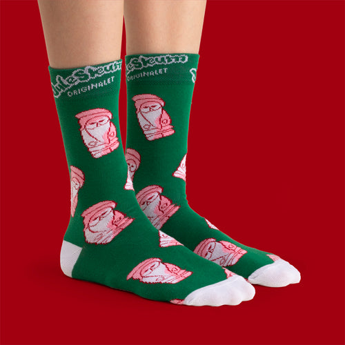 Strumpor Juleskum -  GRÖN Originalet
