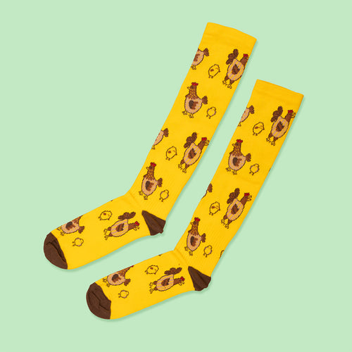 Stödstrumpor - Påskkyckling