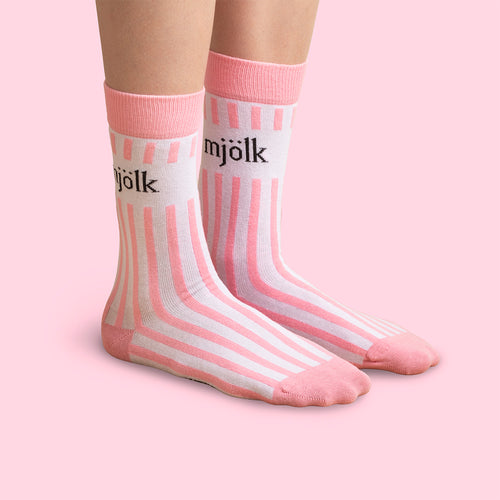 Strumpor - Rosa mjölk