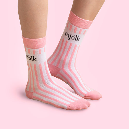 Strumpor - Rosa mjölk