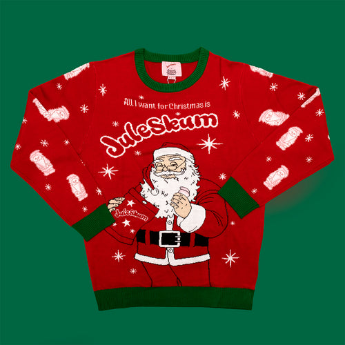 Jultröja - Juleskum röd - Herr