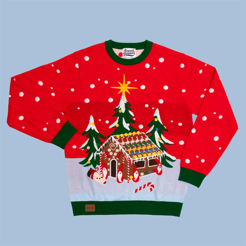 Jultröja - Pepparkakshus - Herr