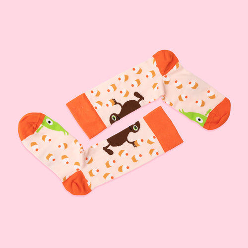 Vuxen Babblarna Gul box 3-pack