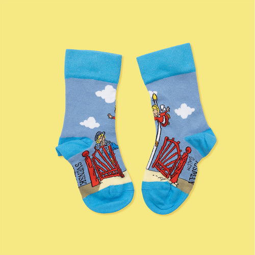 Barnstrumpor - Emil snickerboa 3-pack