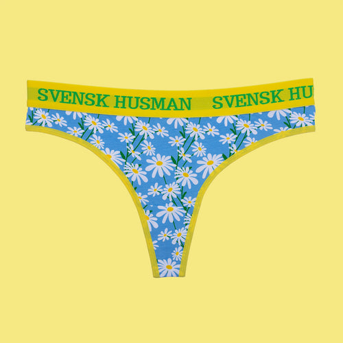 2-pack Stringtrosor Thong - Blommor