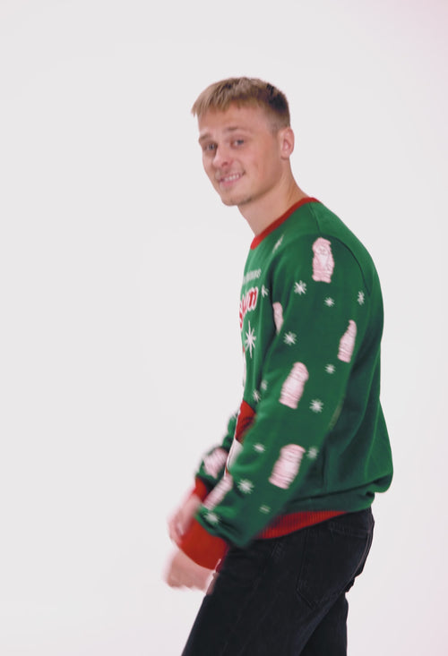 Weihnachtspullover - Weihnachtsschaum - Herren