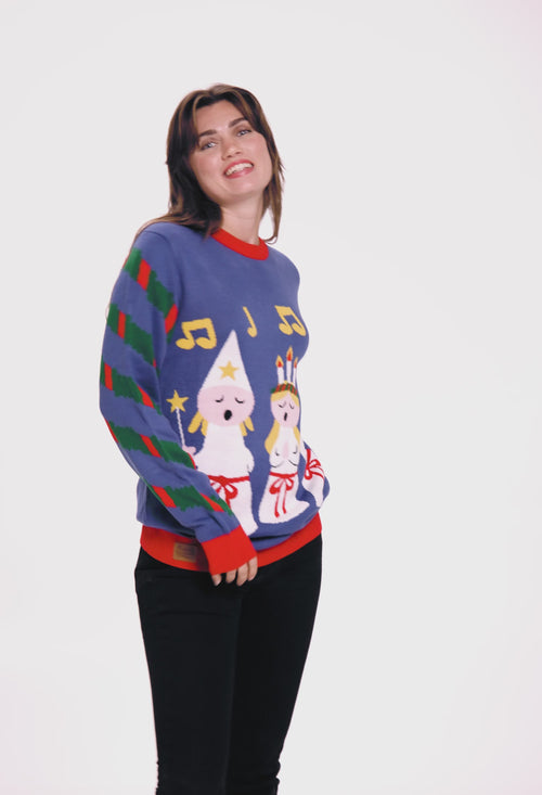 Weihnachtspullover - Lucia - Damen
