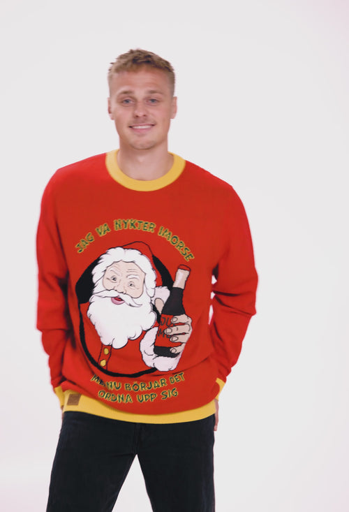 Christmas sweater - I was sober this morning - Men
