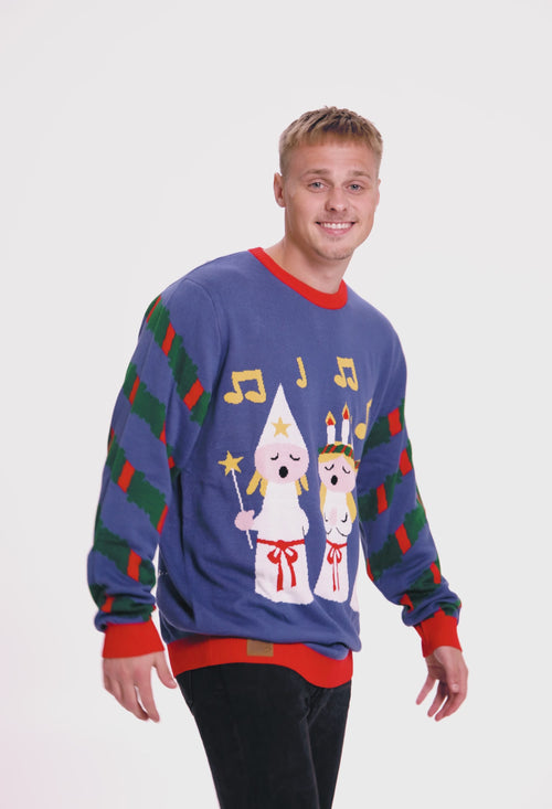 Weihnachtspullover - Lucia - Herren