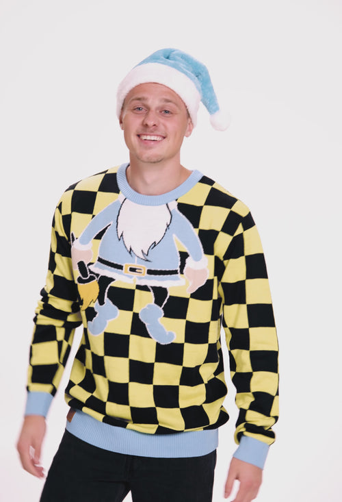 Weihnachtspullover - Santa "that color" - Herren