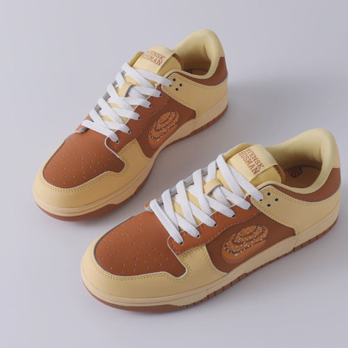 Sneakers #1 Kanelbulle brun