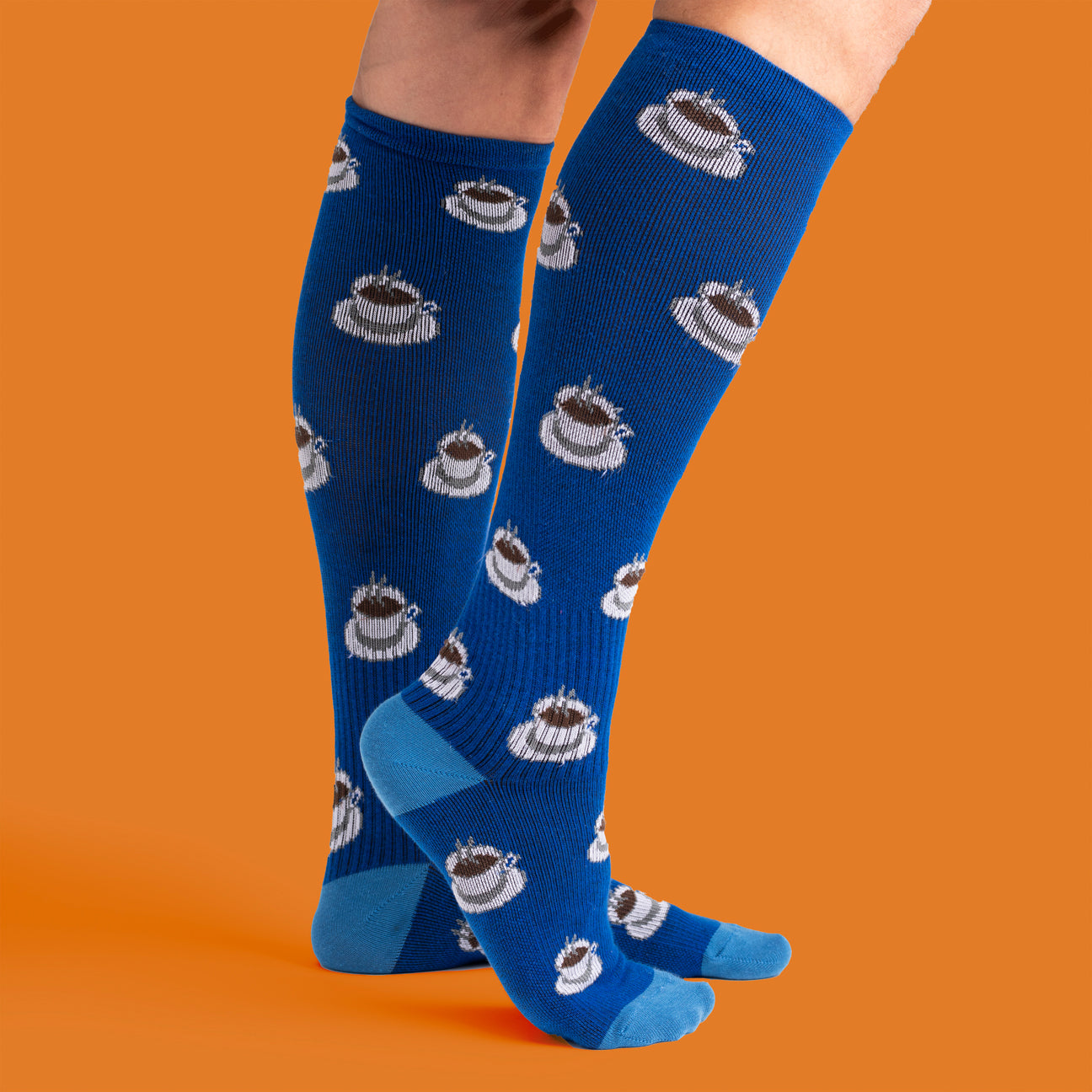 Support socks - Coffee cup